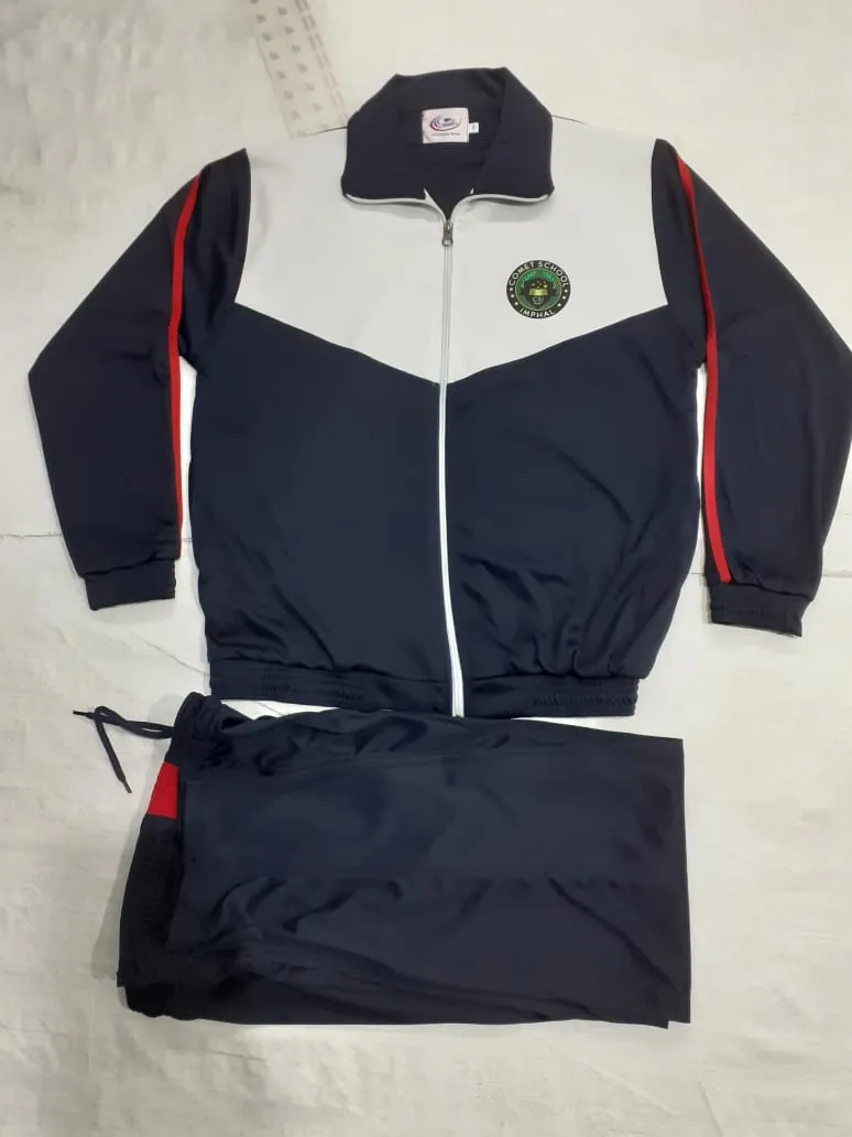 Navy school tracksuit set